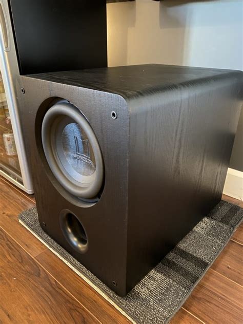 On the back of the M-10, youll find adjustable crossover, adjustable phase. . Monolith 10 subwoofer